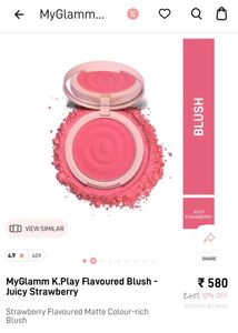 1.Myglamm K.Play  Blush