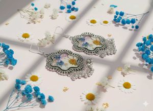 Floral Drop Earrings