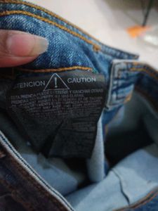 zara brand Wide Leg baggy style Denim Jeans