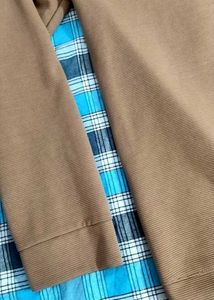 Zara Limited Edition Brown Textured Pullover
