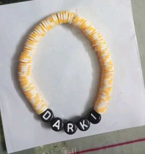 Colorful Name Beaded  Bracelet
