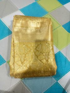 Gold Bridal Kanchivaram Silk Saree