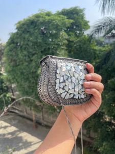 Embellished Crossbody Bag