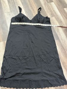Vintage Black Slip Dress
