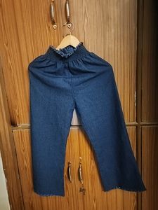 denim palazzo