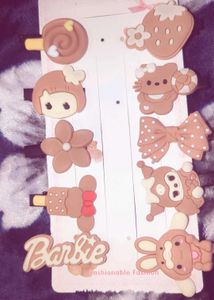 Cute Cartoon Hair Clip Set