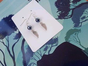 Wing Charm Earrings