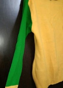 Wollen Top 💚💛