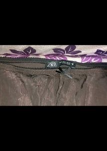 Zara Very Stylish Satin Skirt