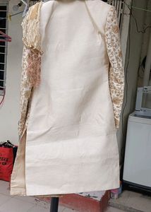Indo Western Wedding Dress With Lower And Chunari