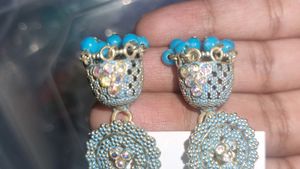 New jhumkaa Sky Blue