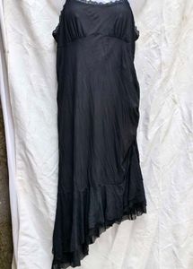 17139. Black Cami Slip Dress