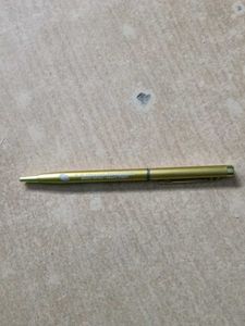 Gold colored pen