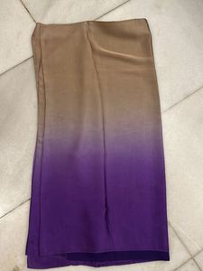 Two-Tone Satin Saree in Shades of Purple 💜🌸