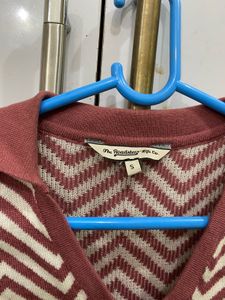 Herringbone Knitted Top