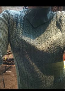 Stylish Knit Turtleneck Sweater Zara