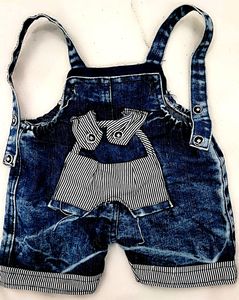 🔵 Dark Blue UNISEX DENIM DAUNGREE 💙 FOR BABIES
