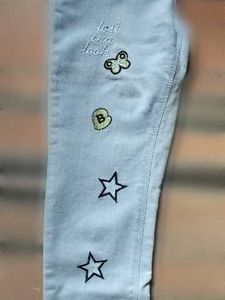 Embroidered Jeans