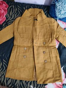Stylish Tan Trench Coat⭐ 🧥