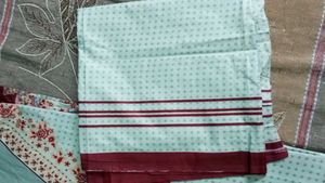 Style: Unstitched Cotton Suit