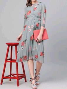 Sassafras Floral Midi Dress