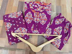 Anarkali Kurti with Bottom and Dupatta