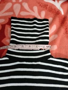 Black And White Lining Sweater