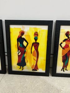 African Women Art - Set of 3