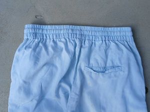 zara Light Blue Casual Pants