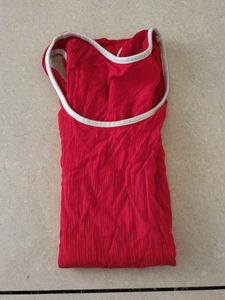 New Red Tank Top - Casual Style