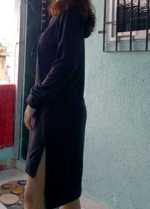 Black Hoodie Dress