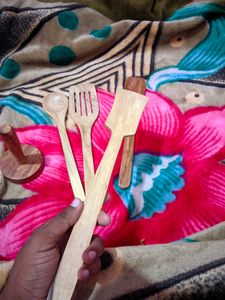 Wood Coocking Utensils.