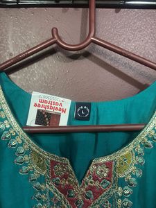 Elegant Teal Kurta Set