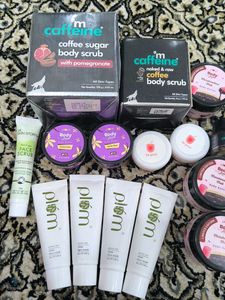 Body Scrub..Butter Lip Cleaning Balm And Face Mask