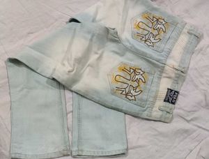 Denim Jeans Back Pocket Designated