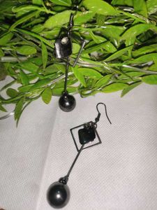 Bronze Ball Earings