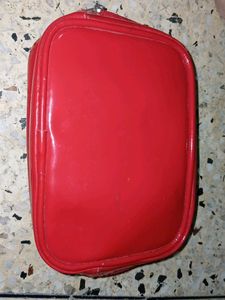 Red Cosmetic Travel Bag
