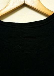 Trendy New Black Cotton Top For Women