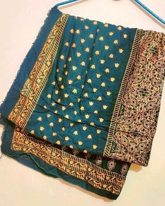 Beautiful Green Printed Dupatta