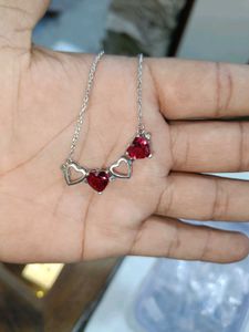 Silver Pendent/Chain With Hallmark