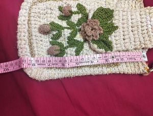 450 Sale...Mini Sling Bag. Crocheted