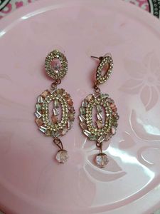Sparkling Crystal Drop Earrings