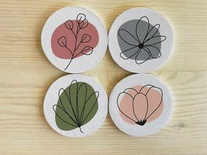 Abstract/Customised Coasters!