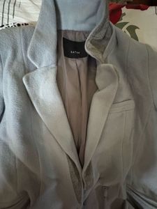 Powder Blue Coat - Stylish &amp; Versatile