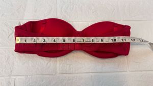 Red Bandeau Bra