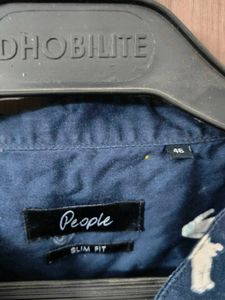 People Printed Mens Shirt