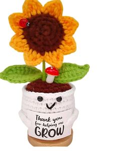 Sunflower Pot