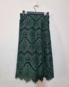 Green Lace Skirt