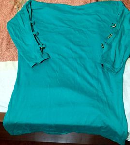Green comfy top