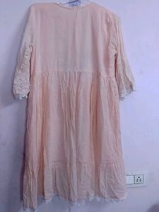 Floral Embroidered Dress,used